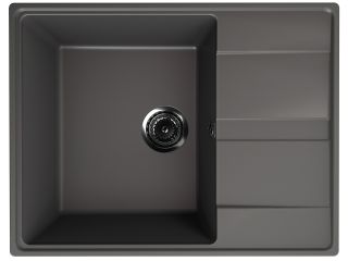 Кухонная мойка Ulgran Quartz Prima 650-09 асфальт